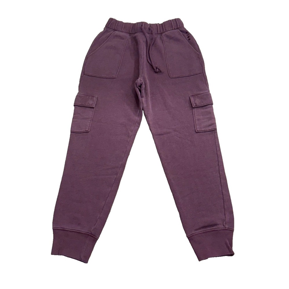 Victoria's Secret PINK Women's Cargo Jogger‎ Sweatpants Purple Small NWT